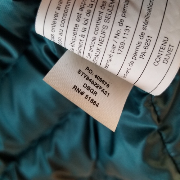 ๐ธ Patagonia Men's Down Sweater Vest Dark Borealis Green Size Small S - Picture 12 of 15